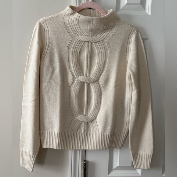 D. Exterior Cashmere Blend Mock Neck Sweater - Picture 2 of 10